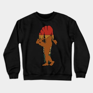 Bigfoot Saxophone Player Crewneck Sweatshirt